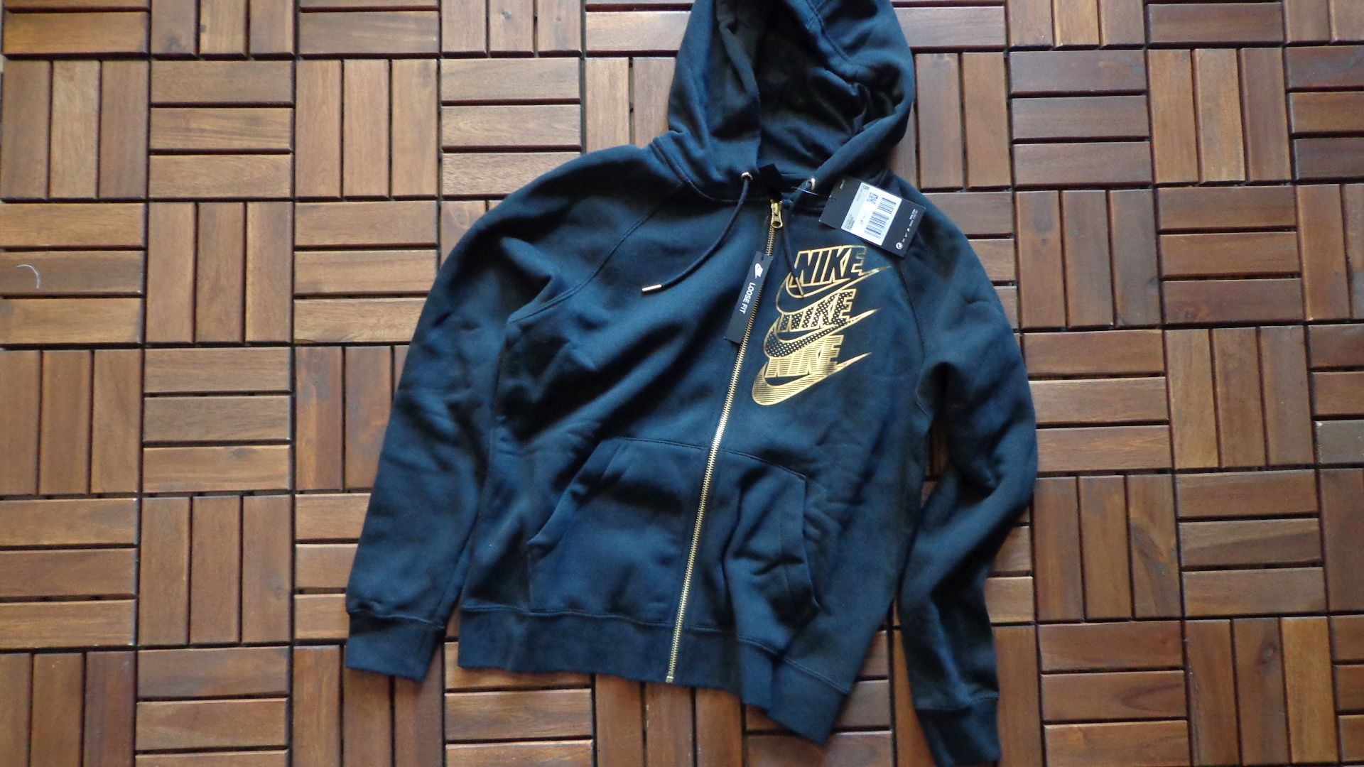 Оригинален дамски суичър Nike W NSW Hoodie FZ BB Shine