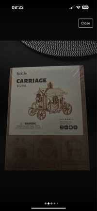 Rolife Wooden Carriage - 3D wooden puzzle