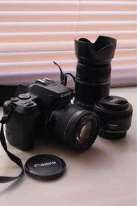 Фотоаппарат Canon eos 250d с 2 объективами