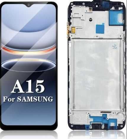 Нов дисплей с тъч за Samsung A15 5G С Рамка OLED / A25 5G / A52 / A53