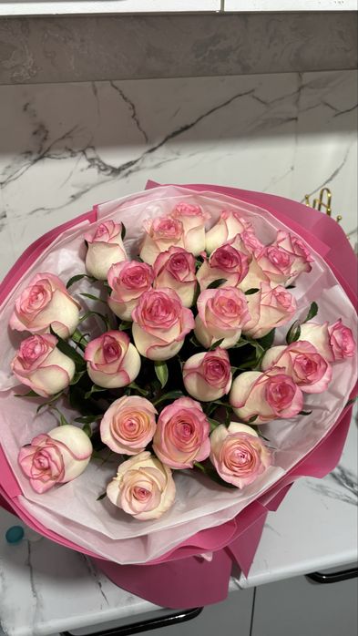 Букет голландские розы 6000