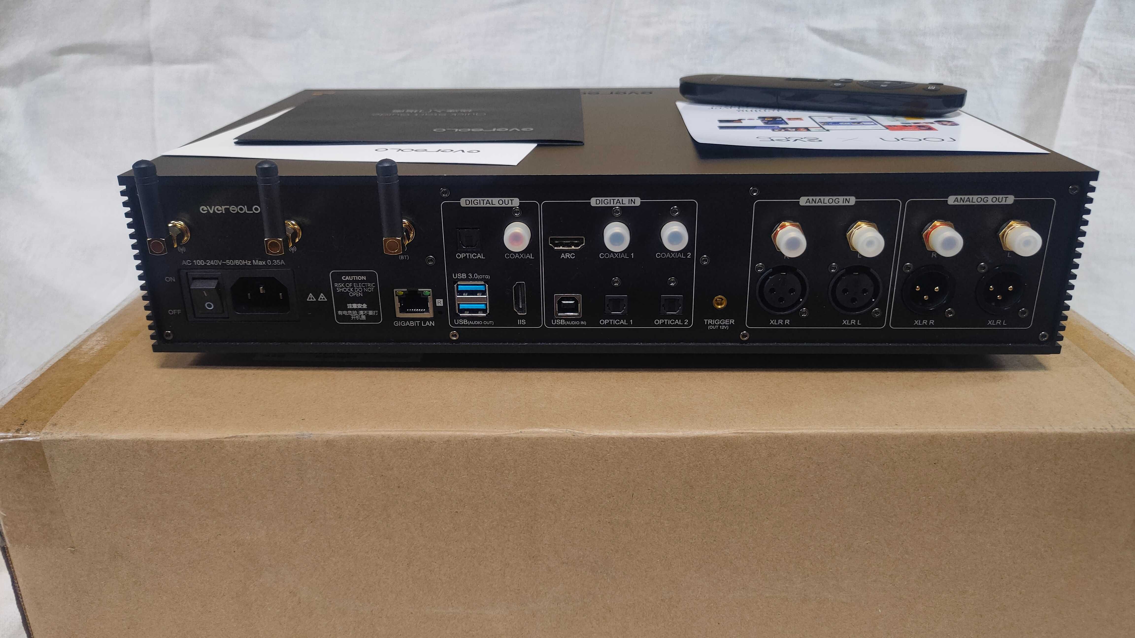 Eversolo DMP-A8 – Preamp, DAC, Streamer.