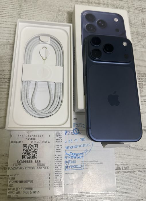 НОВ Iphone 17 Pro 256GB Blue 5G 24м. ТЕХНОПОЛИС