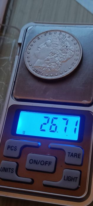 Moneda 1 dolar american 1881