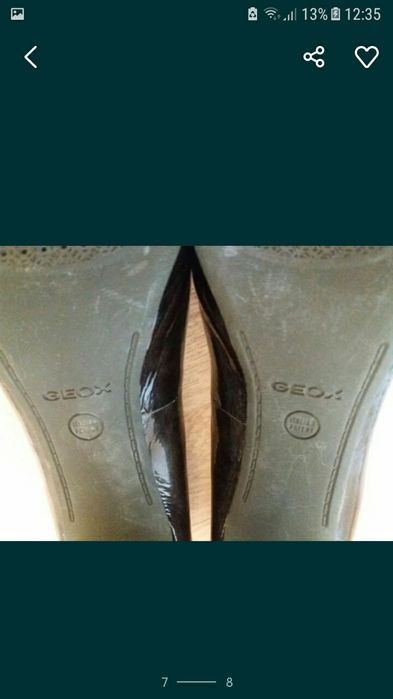 Pantofi geox respira 38,5