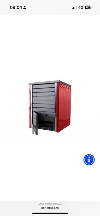 Centrală termică pe lemne fornelo sauna