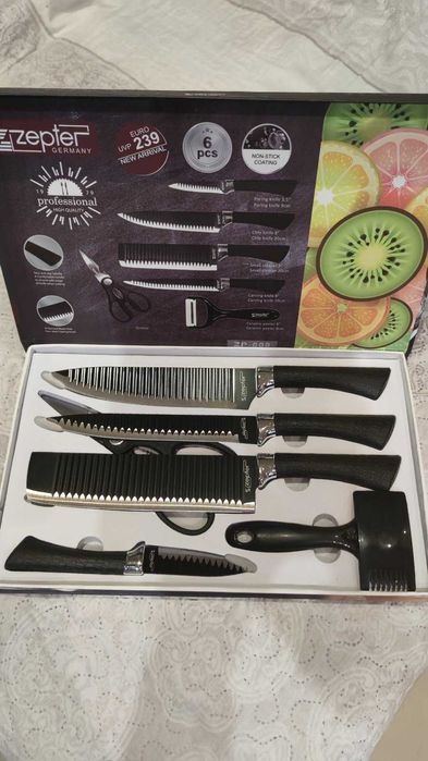 Комплект ножове по патент на Zepter