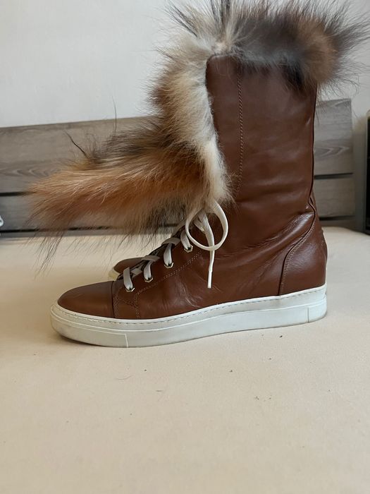 Daris естествена кожа с естествен косъм