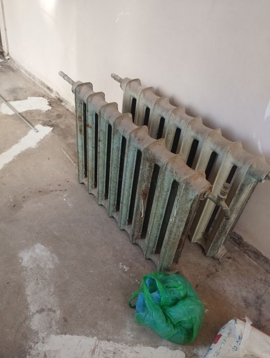 Чугунные батареи б/у