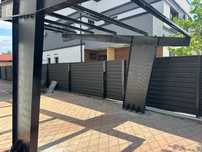 Carport/Garaj pe structura metalica pentru o masina