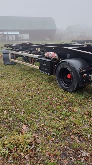 Remorca abrollkipper huffermann