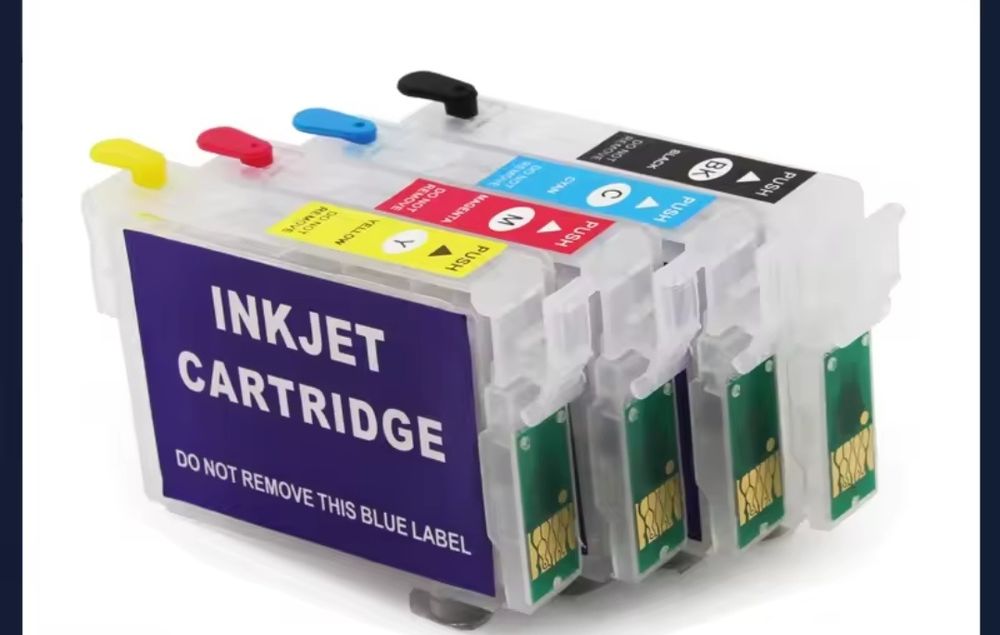 Cartușe resetabile Epson T0711. T0715