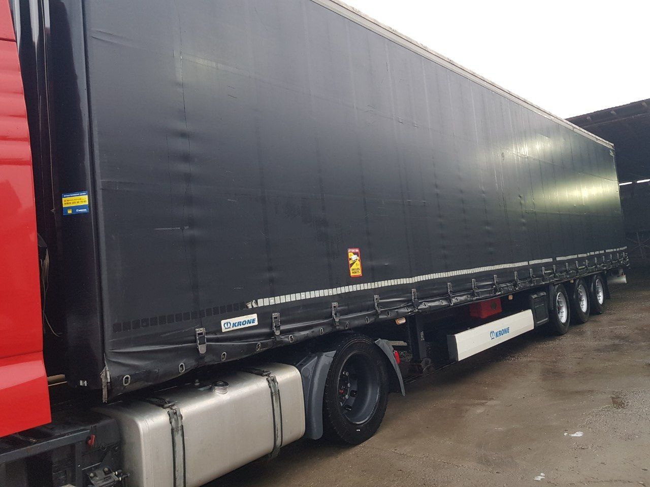 MAN TGX 18.500 + KRONE прицеп Сотилади