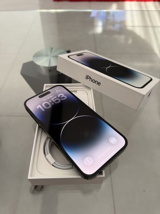 iPhone 14 Pro space black 1TB • IMPECABIL • neverlocked