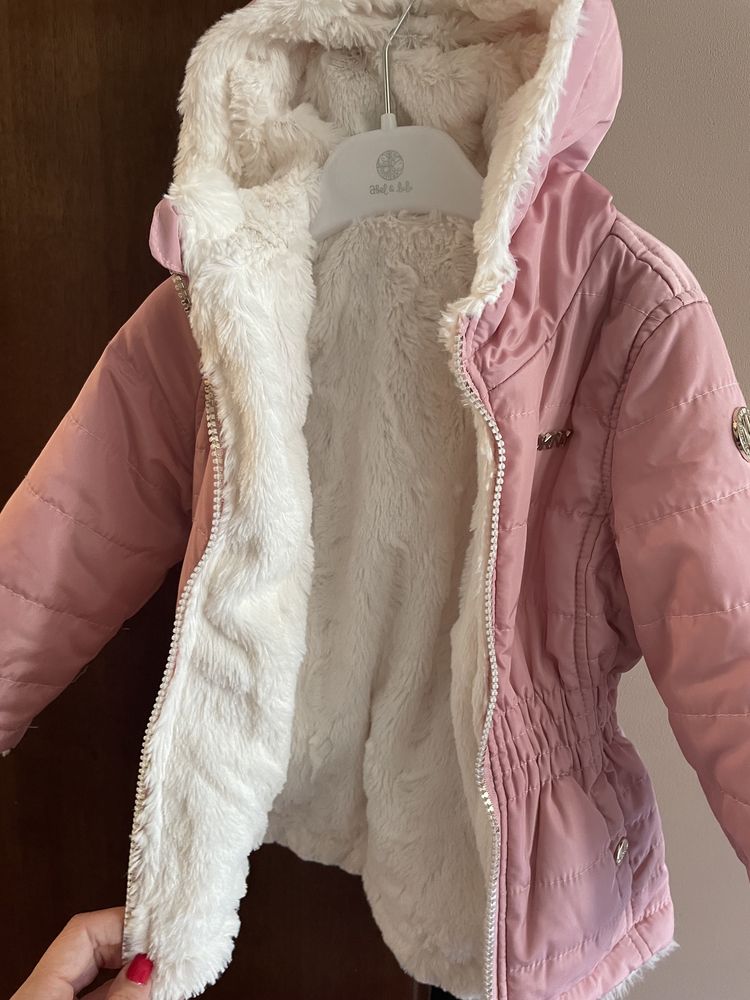 Зимно детско якенце Donna Karan New York 24 месеца