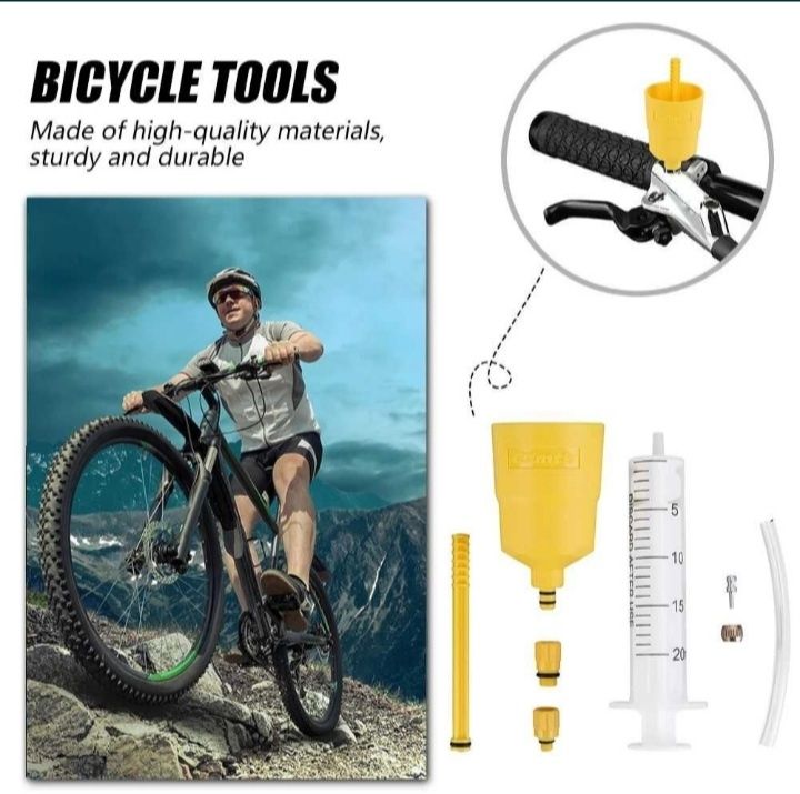 Set kit reparații schimb ulei frâne hidraulica bicicleta Shimano mtb