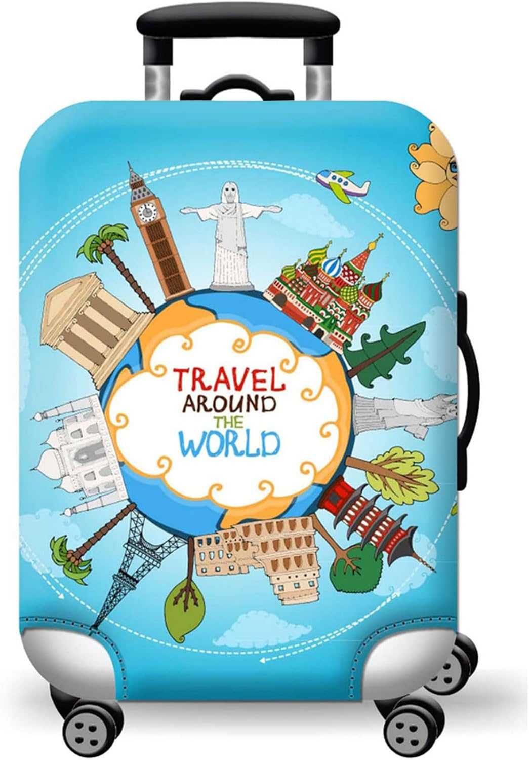 Чехол для чемодана Travel Luggage Cover на чемодан размера L (25-28)!
