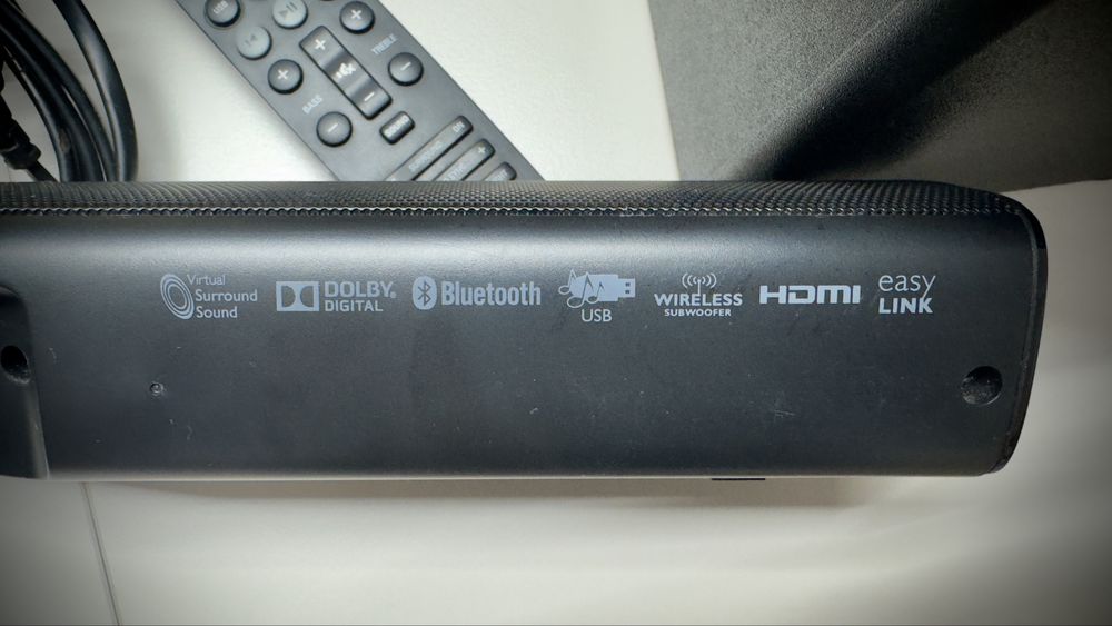 Soundbar Philips 3110B impecabil toate accesoriile