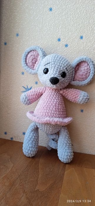 Плюшевая Мышка Мия