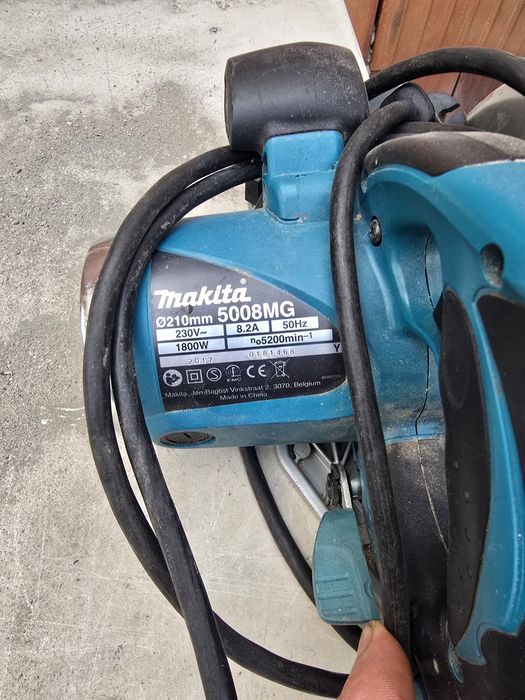Makita 5008MG Fierastrau Circular 
            Circular manual