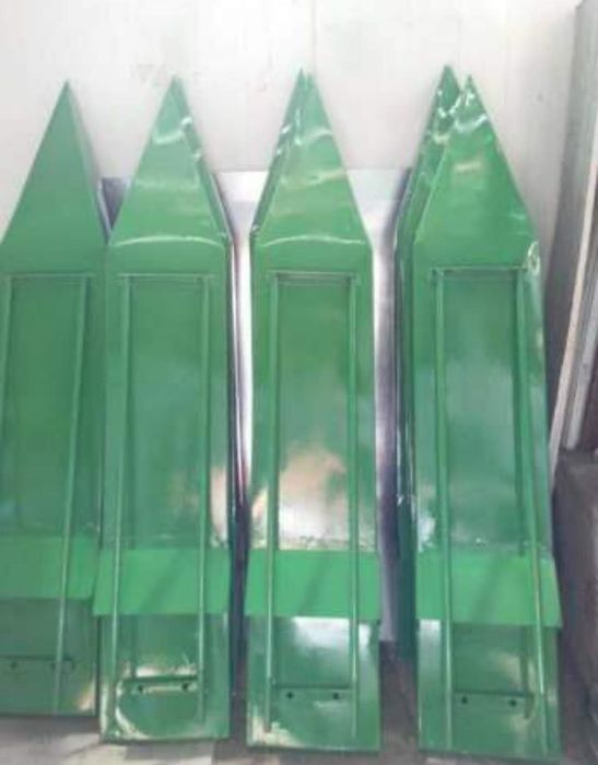 Plan înclinat, tăvițe recoltare floarea soarelui