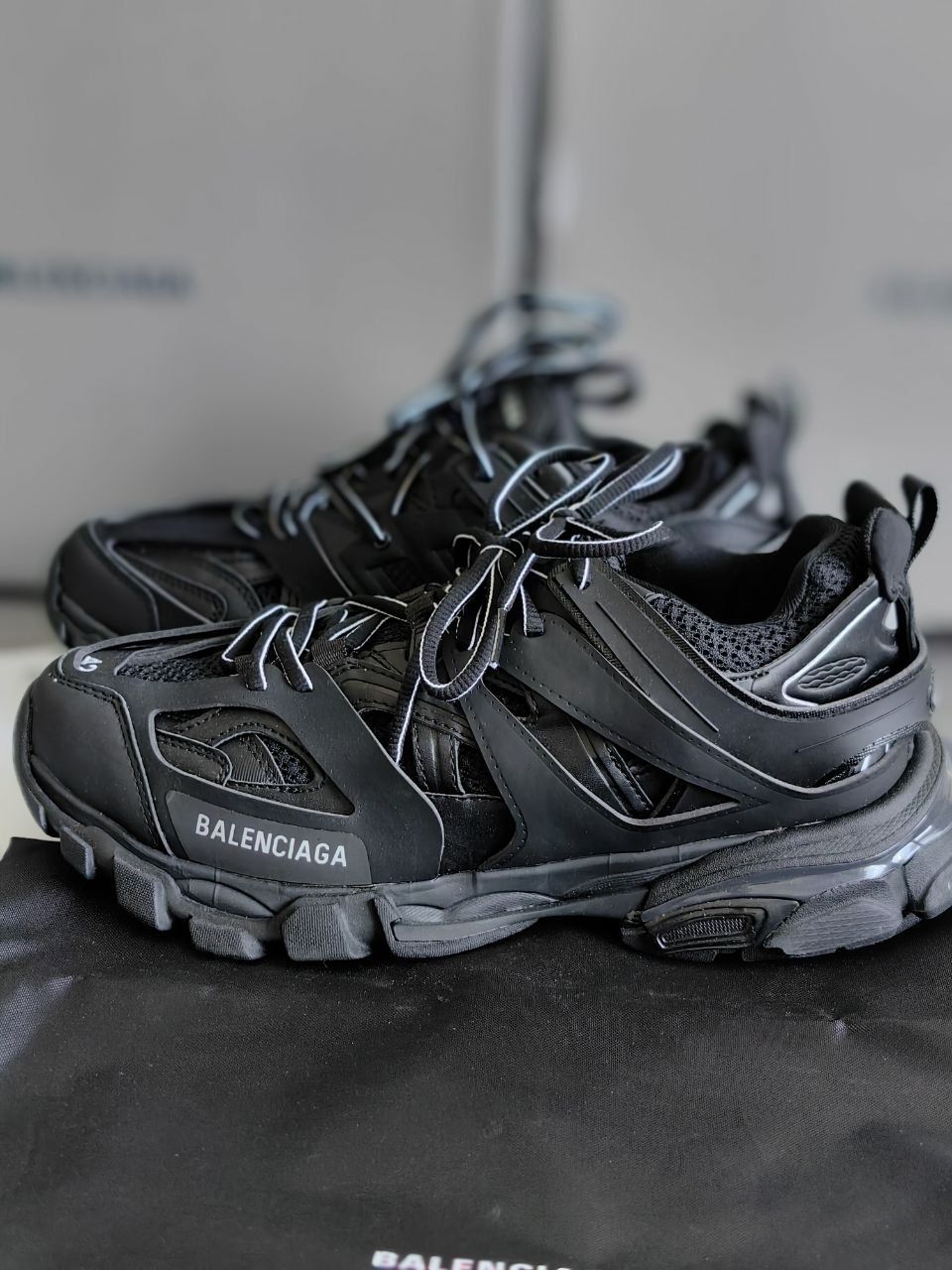 Сникърси BALENCIAGA Track black обувки