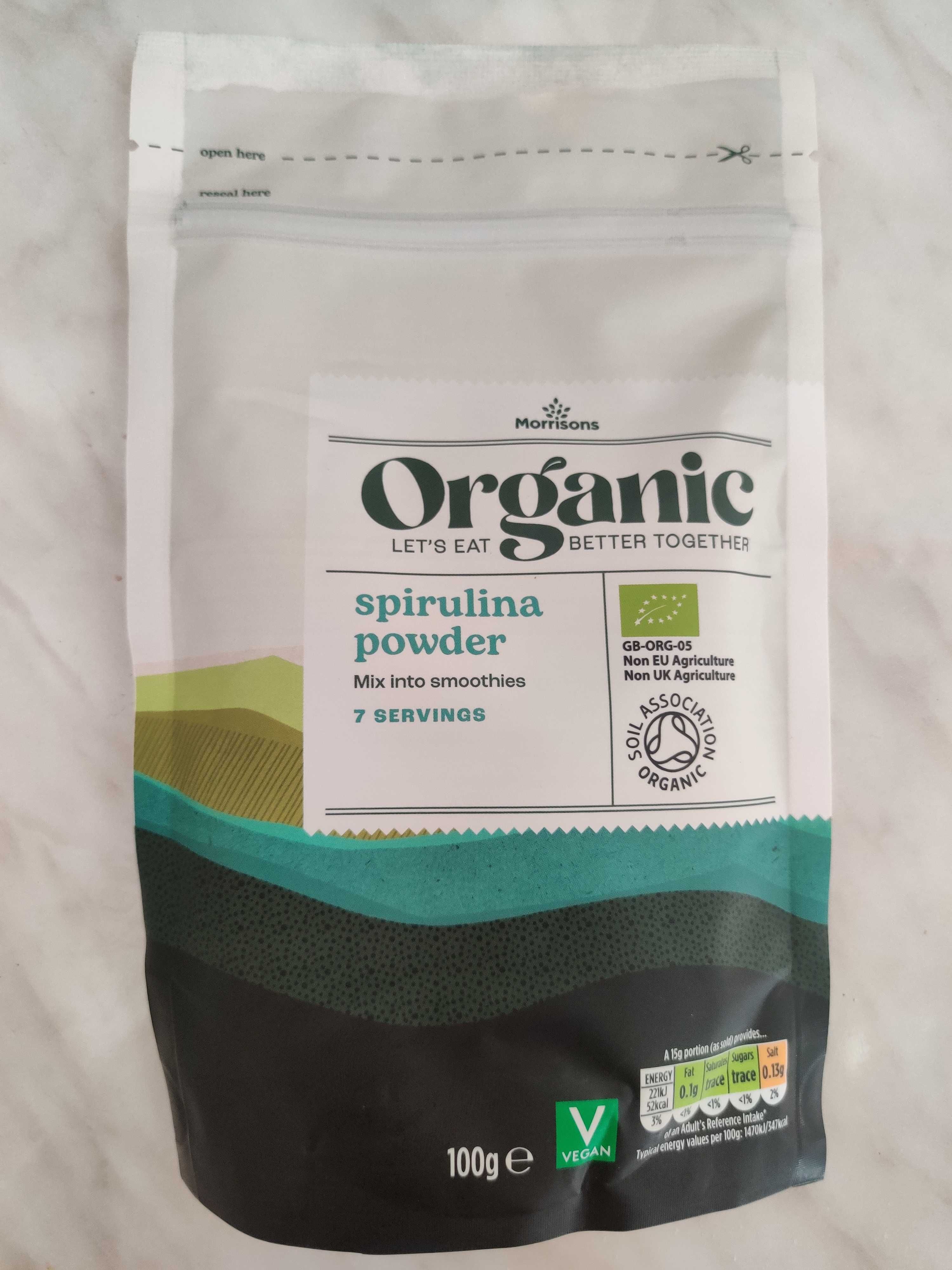 Spirulină eco bio organic