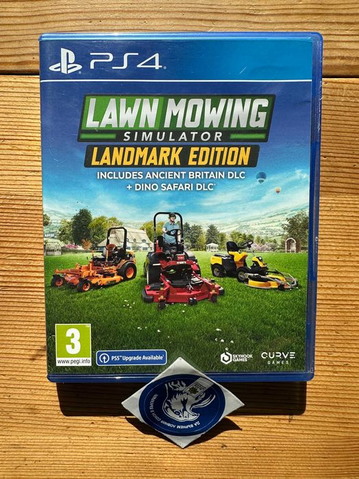Lawn Mowing Simulator Landmark Edition PlayStation 4 PS4 PlayStation 5