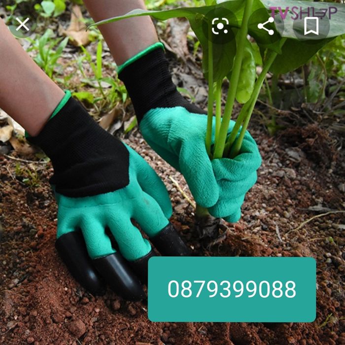 Градинарски Ръкавици с Нокти Garden Genie Gloves