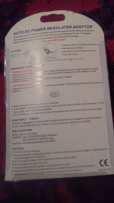 Vind încărcător laptop