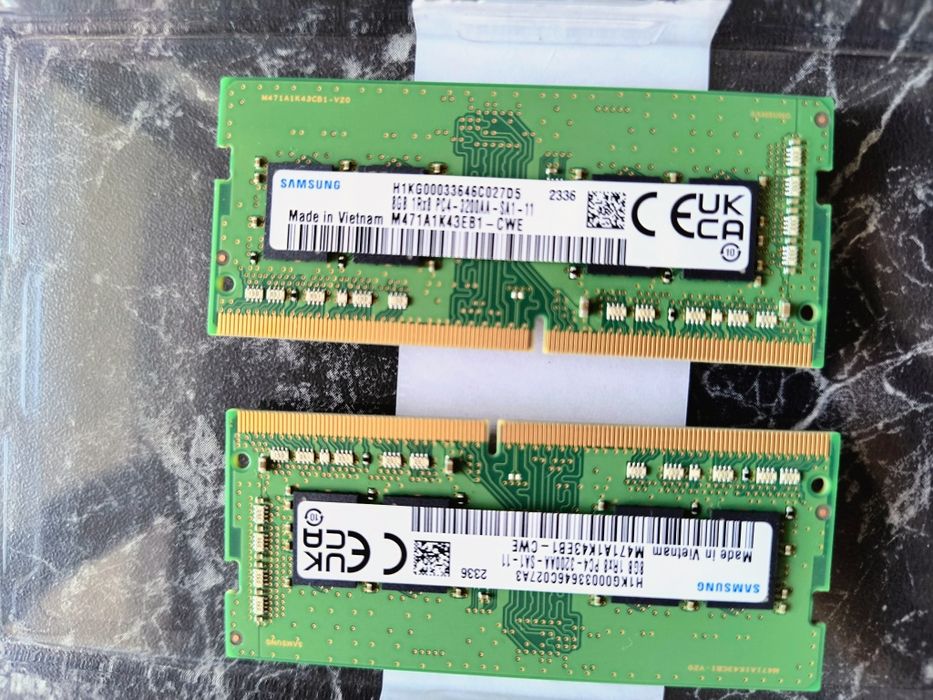 Kit 16gb ddr4 Samsung dual channel 8gbx2 3200mhz
