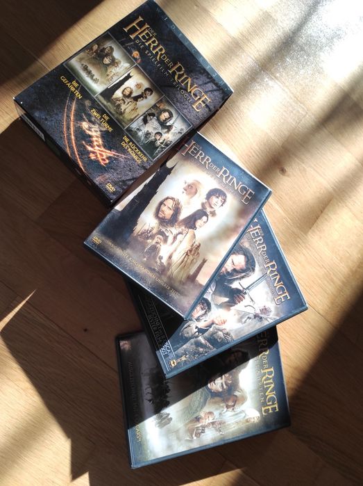 Dvd lord of the ring stapanul inelului box set
