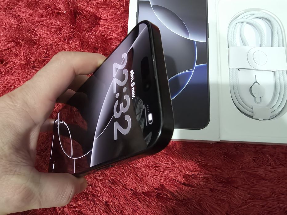 -Iphone 16Pro Max, ca Nou, 256Gb, 8Ram, Natural Titanium, bat: 98%-286