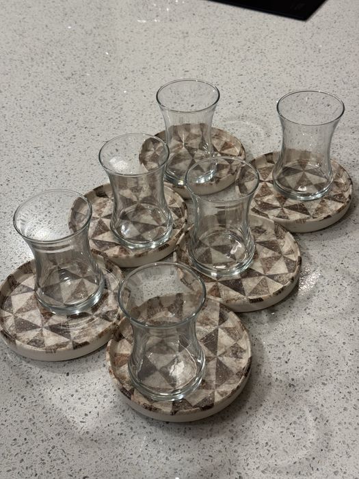 Керамичен сервиз за турски чай