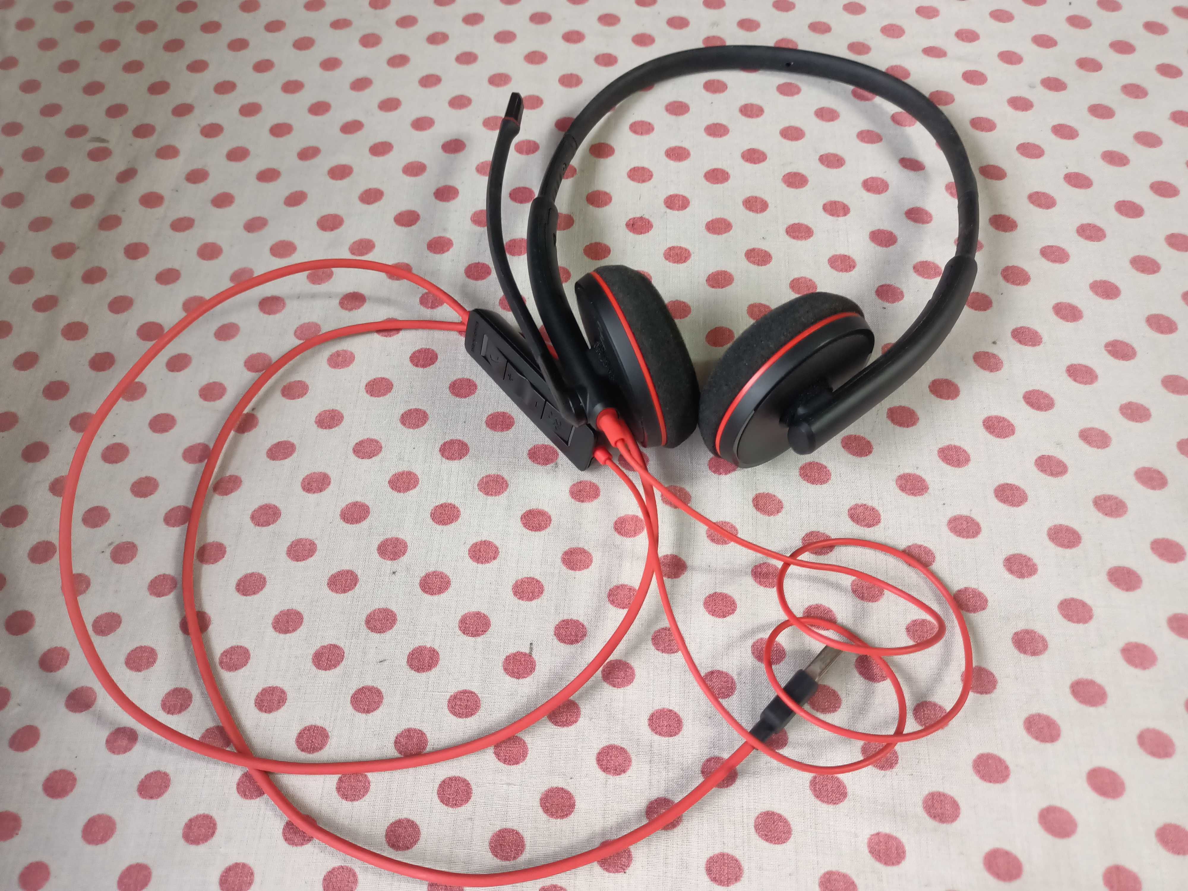 Casca, casti cu microfon Plantronics C3220 Call Center, USB, Binaural