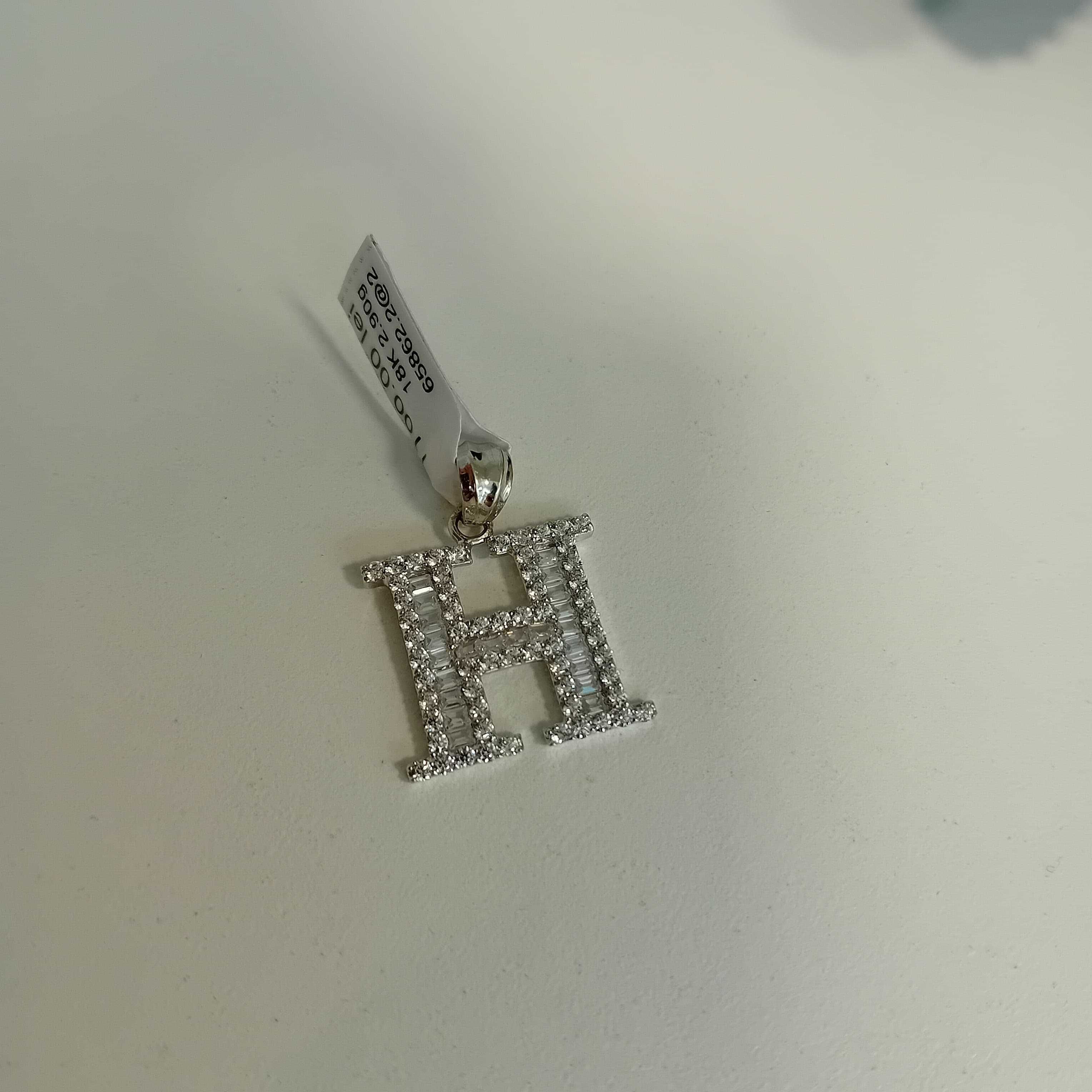 Medalion aur 14k 2.90g (b65862.2 Ag2 Tudor1) Litera H
