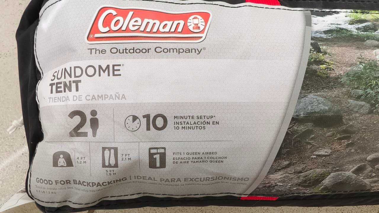 Новая 2-х местная палатка Coleman из штатов. Комплект.