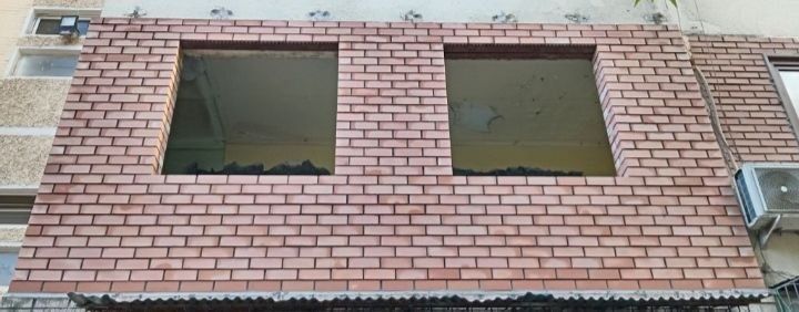 Balkonga g'isht teramiz. Kladka balkon. Керпичная кладка балканов
