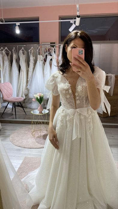 Булчинска рокля на разпродажба