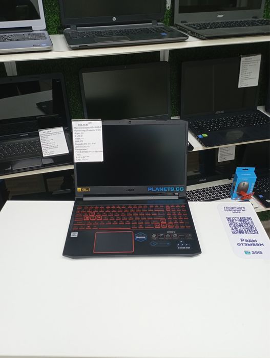 Игравой геймерский Ноутбук для 3D max автокада Nitro гарантия+подарок