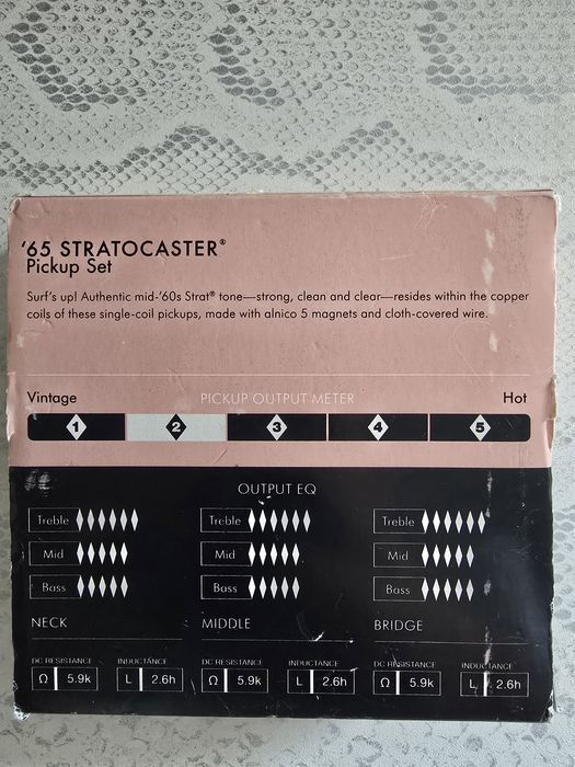 Адаптери за китара Fender Pure Vintage '65 Stratocaster
