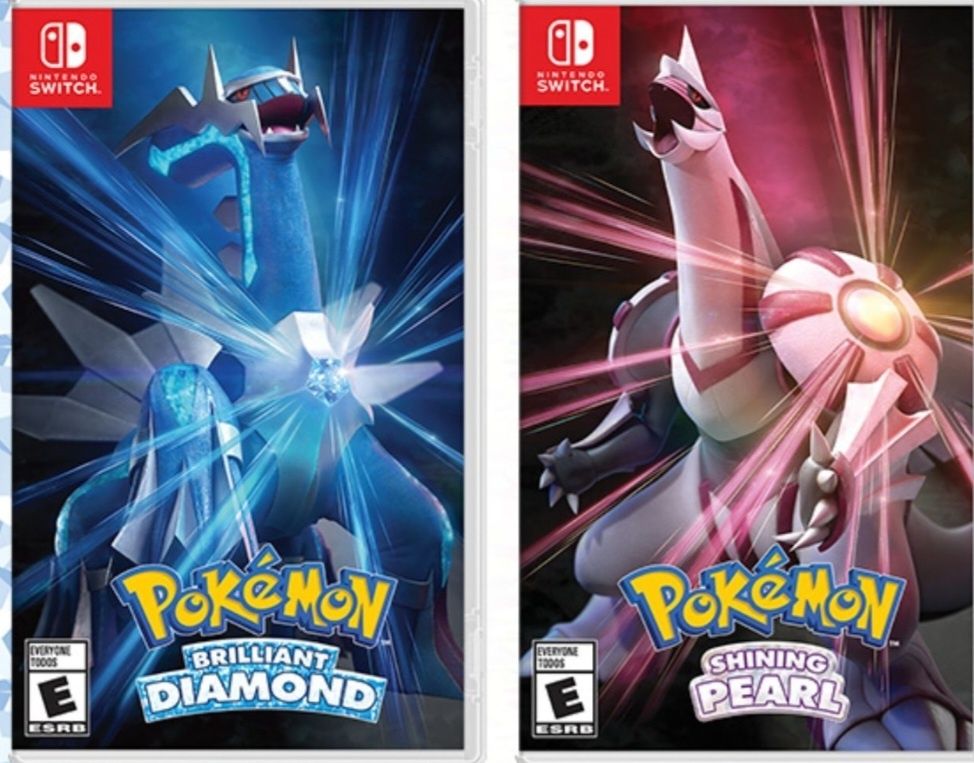 SIGILATE Pokemon Brilliant Diamond +Shining Pearl Nintendo Switch