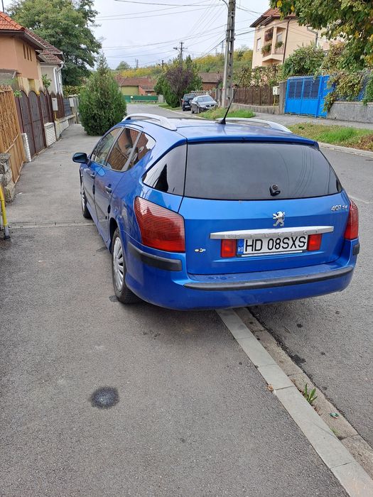 Peugeot 407 sw 1600 hdi an 2005 singurul proprietar de noua
