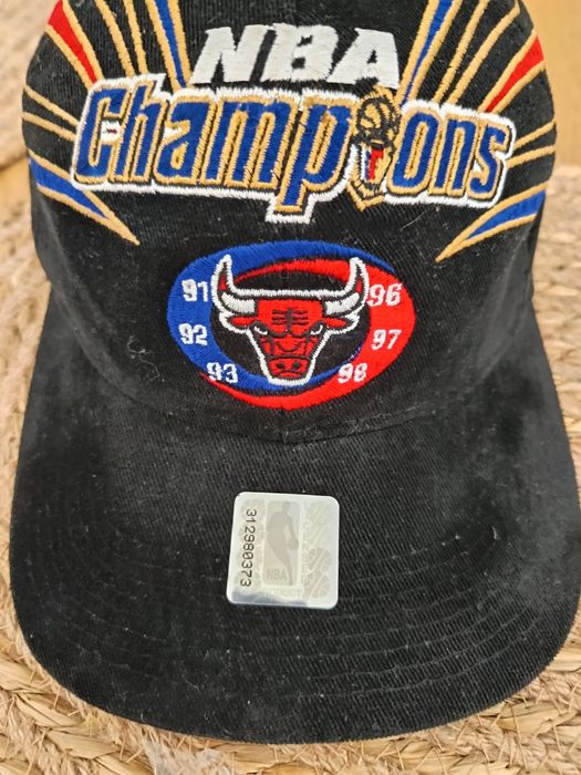 Anii '90 STARTER Șapcă Chicago Bulls 1998 NBA Champions