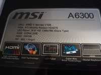 Laptop Msi  A 6300