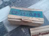 Rezistor C2-14-0,25 10 Ohm Made in CCCP