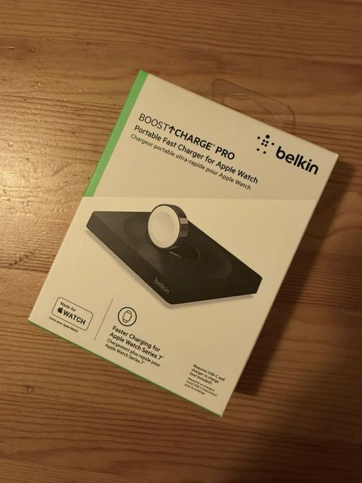 Belkin Boost Charge Pro Portable Fast Charger - Apple Watch зарядно