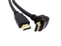 Кабел HDMI - HDMI 1,5 метра Digital One SP01052 ъглов накрайник 90 гр.