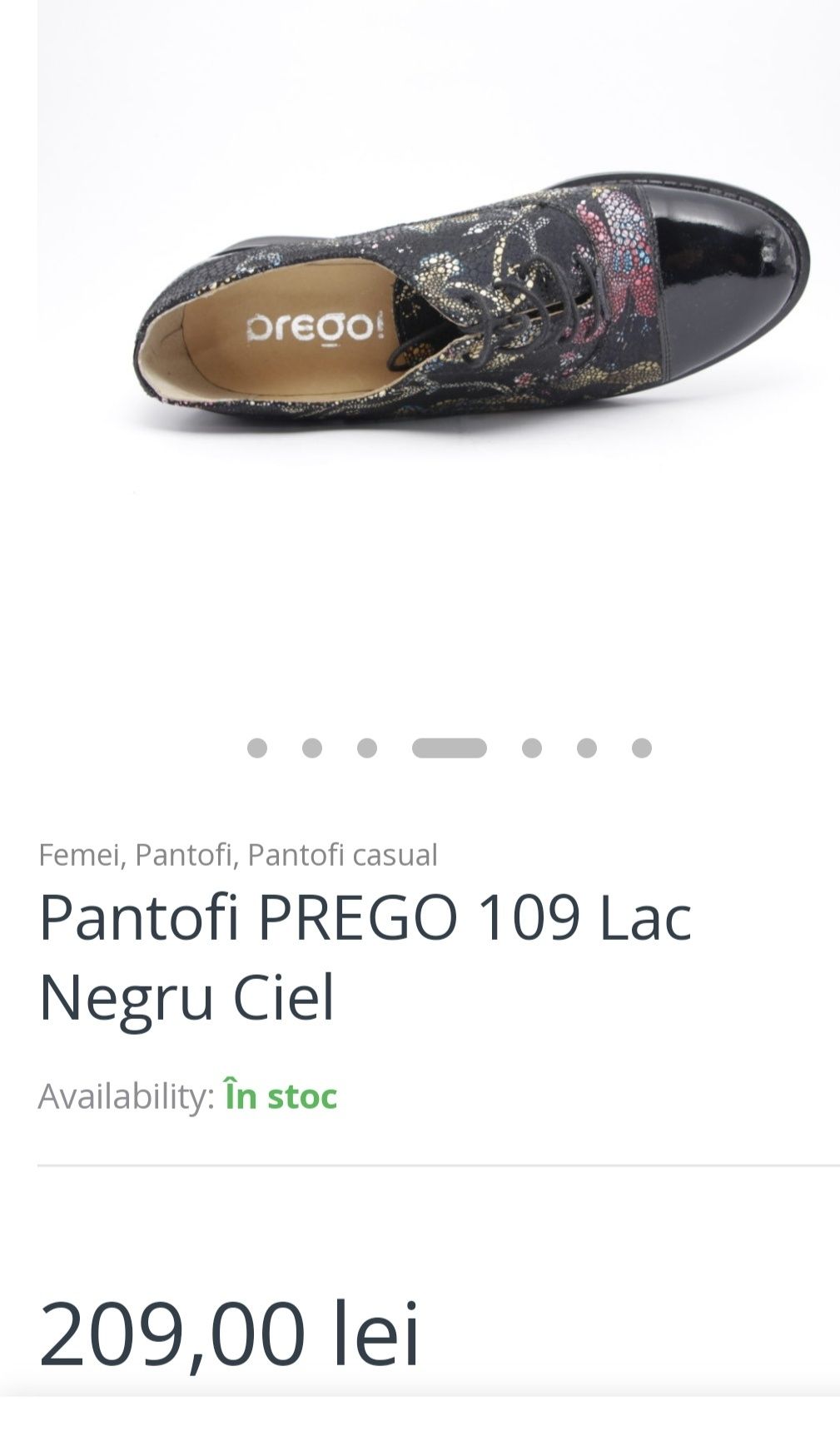 Pantofi dama piele 100% model OXFORD noi în cutie nr 40
