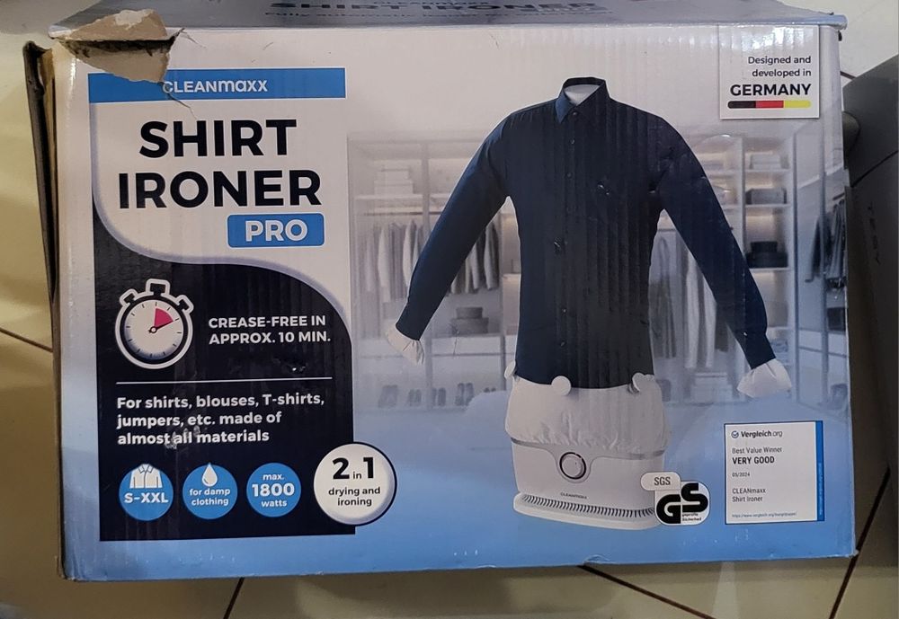 Машина за гладене с въздух